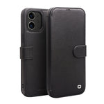 Custodia portafoglio magnetica in pelle per iPhone 12