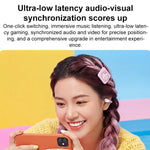 Auricolari Bluetooth D MOOSTER D101 OWS con clip auricolare e cancellazione del rumore (ENC).