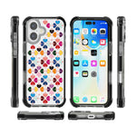 Custodia magnetica per telefono in acrilico antiurto con motivo a cuore a quattro angoli, For iPhone 17, For iPhone Air