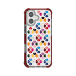 Custodia magnetica per telefono in acrilico antiurto con motivo a cuore a quattro angoli, For iPhone 17, For iPhone Air