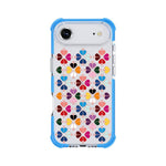 Custodia magnetica per telefono in acrilico antiurto con motivo a cuore a quattro angoli, For iPhone 17, For iPhone Air