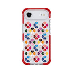 Custodia magnetica per telefono in acrilico antiurto con motivo a cuore a quattro angoli, For iPhone 17, For iPhone Air