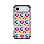 Custodia magnetica per telefono in acrilico antiurto con motivo a cuore a quattro angoli, For iPhone 17, For iPhone Air