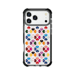 Custodia per telefono in acrilico antiurto con motivo a cuore e quattro angoli rinforzati., For iPhone 18 Pro / 17 Pro, For iPhone 18 Pro Max / 17 Pro Max
