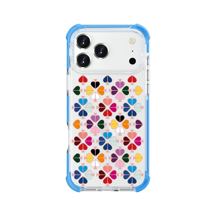 Custodia per telefono in acrilico antiurto con motivo a cuore e quattro angoli rinforzati., For iPhone 18 Pro / 17 Pro, For iPhone 18 Pro Max / 17 Pro Max