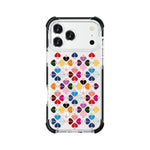 Custodia per telefono in acrilico antiurto con motivo a cuore e quattro angoli rinforzati., For iPhone 18 Pro / 17 Pro, For iPhone 18 Pro Max / 17 Pro Max
