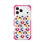 Custodia per telefono in acrilico antiurto con motivo a cuore e quattro angoli rinforzati., For iPhone 18 Pro / 17 Pro, For iPhone 18 Pro Max / 17 Pro Max