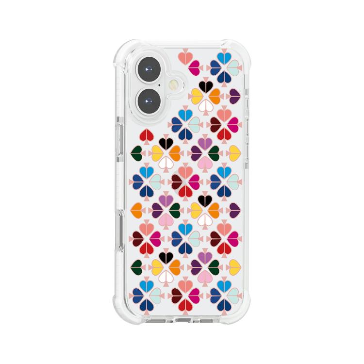 Custodia per telefono in acrilico antiurto con motivo a cuore e quattro angoli rinforzati., For iPhone 17, For iPhone Air