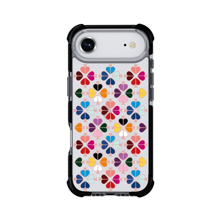 Custodia per telefono in acrilico antiurto con motivo a cuore e quattro angoli rinforzati., For iPhone 17, For iPhone Air