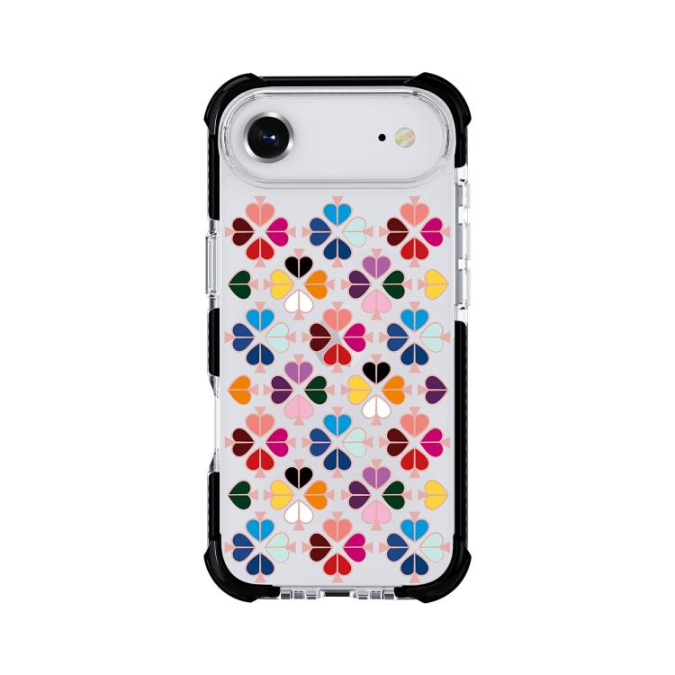Custodia per telefono in acrilico antiurto con motivo a cuore e quattro angoli rinforzati., For iPhone 17, For iPhone Air