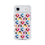 Custodia per telefono in acrilico antiurto con motivo a cuore e quattro angoli rinforzati., For iPhone 17, For iPhone Air