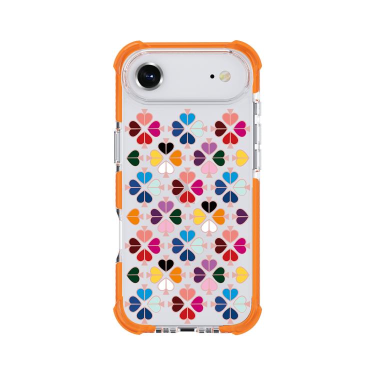 Custodia per telefono in acrilico antiurto con motivo a cuore e quattro angoli rinforzati., For iPhone 17, For iPhone Air