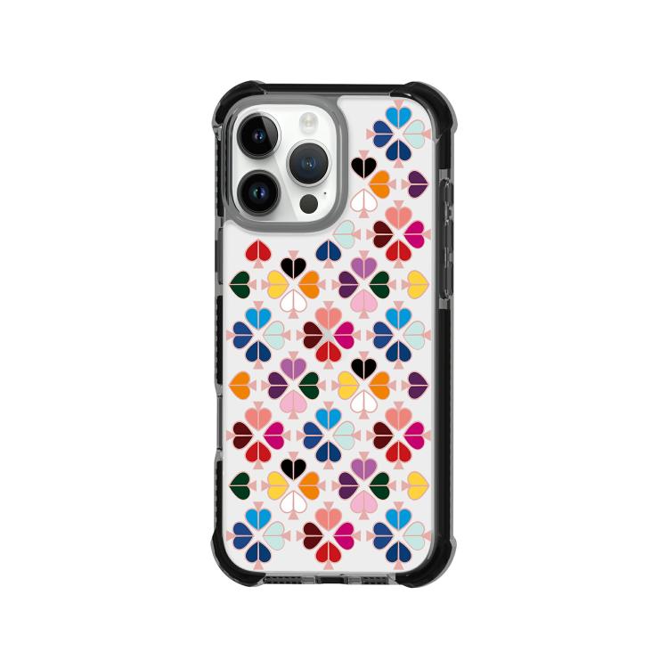 Custodia per telefono in acrilico antiurto con motivo a cuore e quattro angoli rinforzati., For iPhone 16 Pro Max, For iPhone 16 Pro