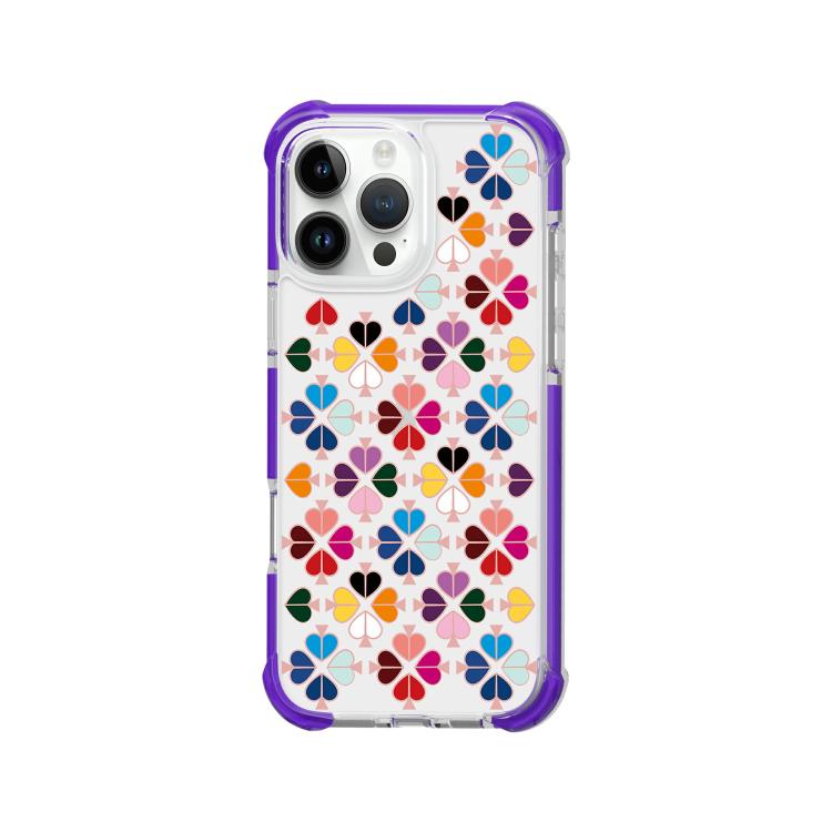 Custodia per telefono in acrilico antiurto con motivo a cuore e quattro angoli rinforzati., For iPhone 16 Pro Max, For iPhone 16 Pro