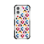Custodia per telefono in acrilico antiurto con motivo a cuore e quattro angoli rinforzati., For iPhone 16 Plus, For iPhone 16