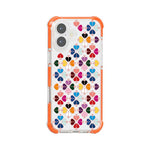 Custodia per telefono in acrilico antiurto con motivo a cuore e quattro angoli rinforzati., For iPhone 16 Plus, For iPhone 16