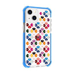 Custodia per telefono in acrilico antiurto con motivo a cuore e quattro angoli rinforzati., For iPhone 14 Plus, For iPhone 14
