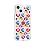 Custodia per telefono in acrilico antiurto con motivo a cuore e quattro angoli rinforzati., For iPhone 14 Plus, For iPhone 14
