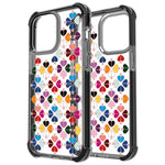 Custodia per telefono in acrilico antiurto con motivo a cuore e quattro angoli rinforzati., For iPhone 14 Pro, For iPhone 14 Pro Max