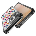 Custodia per telefono in acrilico antiurto con motivo a cuore e quattro angoli rinforzati., For iPhone 14 Pro, For iPhone 14 Pro Max