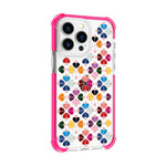 Custodia per telefono in acrilico antiurto con motivo a cuore e quattro angoli rinforzati., For iPhone 14 Pro, For iPhone 14 Pro Max