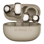 D MOOSTER D68 Auricolari Bluetooth wireless con clip e retro aperto