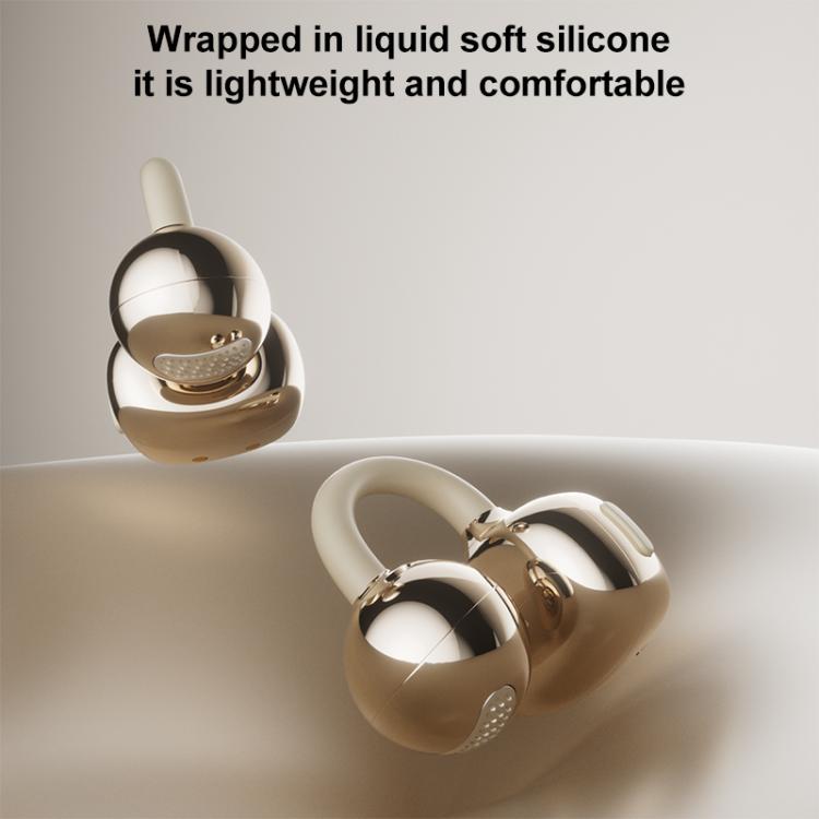 D MOOSTER D68 Auricolari Bluetooth wireless con clip e retro aperto
