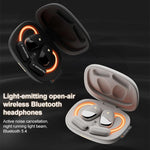 D MOOSTER D71 Auricolari wireless Bluetooth con clip a luce calda OWS