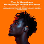D MOOSTER D71 Auricolari wireless Bluetooth con clip a luce calda OWS