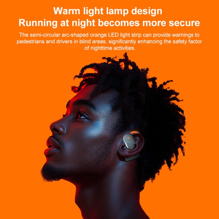 D MOOSTER D71 Auricolari wireless Bluetooth con clip a luce calda OWS