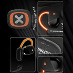 D MOOSTER D71 Auricolari wireless Bluetooth con clip a luce calda OWS