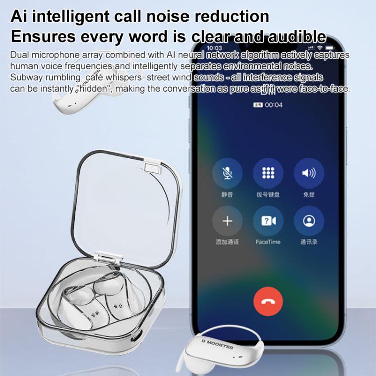 D MOOSTER D78 Auricolari Bluetooth wireless magnetici e leggeri