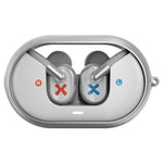 Auricolari wireless Bluetooth D MOOSTER D93 con clip auricolare e traduzione automatica tramite IA.