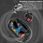Auricolari wireless Bluetooth D MOOSTER D93 con clip auricolare e traduzione automatica tramite IA.
