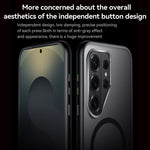 Custodia per telefono ibrida SULADA Light Sand MagSafe con magnete, in PC e TPU., For Samsung Galaxy S26+ 5G, For Samsung Galaxy S26 Ultra 5G, For Samsung Galaxy S26 5G