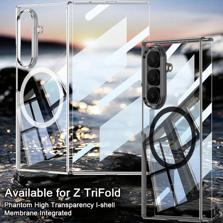 Custodia per telefono GKK integrata con protezione magnetica Phantom a copertura totale., For Samsung Galaxy Z TriFold