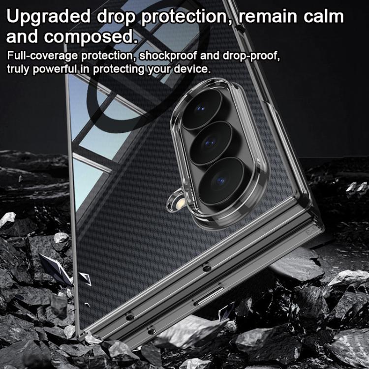 Custodia per telefono GKK integrata con protezione magnetica Phantom a copertura totale., For Samsung Galaxy Z TriFold