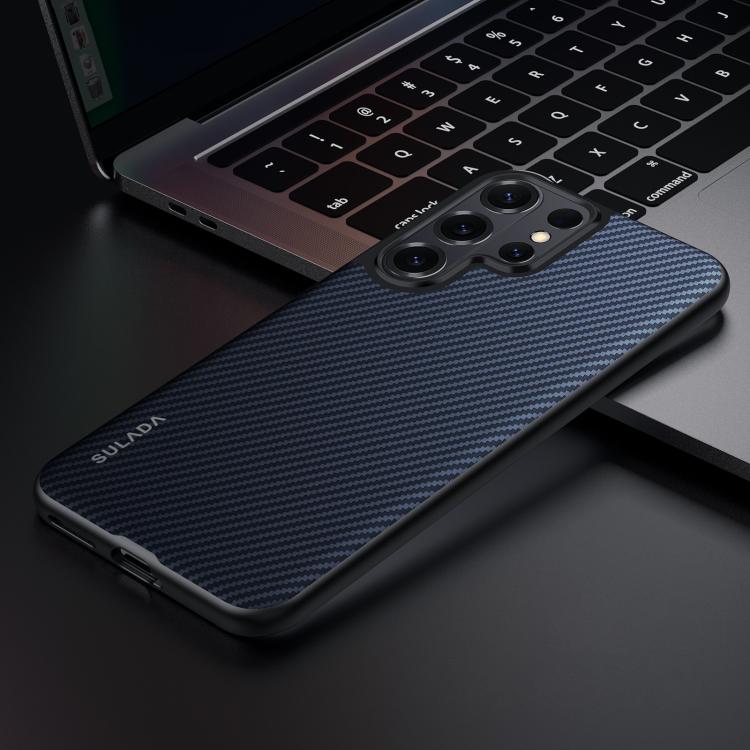 Custodia per telefono antiurto SULADA 600D in policarbonato con texture in Kevlar., For Samsung Galaxy S26+ 5G, For Samsung Galaxy S26 Ultra 5G, For Samsung Galaxy S26 5G