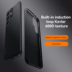 Custodia per telefono antiurto SULADA 600D in policarbonato con texture in Kevlar., For Samsung Galaxy S26+ 5G, For Samsung Galaxy S26 Ultra 5G, For Samsung Galaxy S26 5G