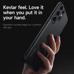 Custodia per telefono antiurto SULADA 600D in policarbonato con texture in Kevlar., For Samsung Galaxy S26+ 5G, For Samsung Galaxy S26 Ultra 5G, For Samsung Galaxy S26 5G