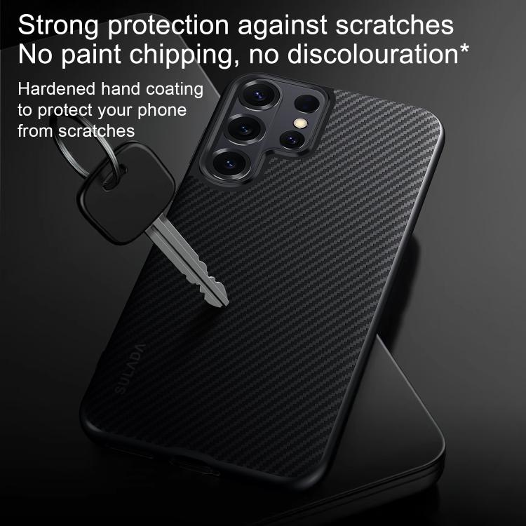 Custodia per telefono antiurto SULADA 600D in policarbonato con texture in Kevlar., For Samsung Galaxy S26+ 5G, For Samsung Galaxy S26 Ultra 5G, For Samsung Galaxy S26 5G