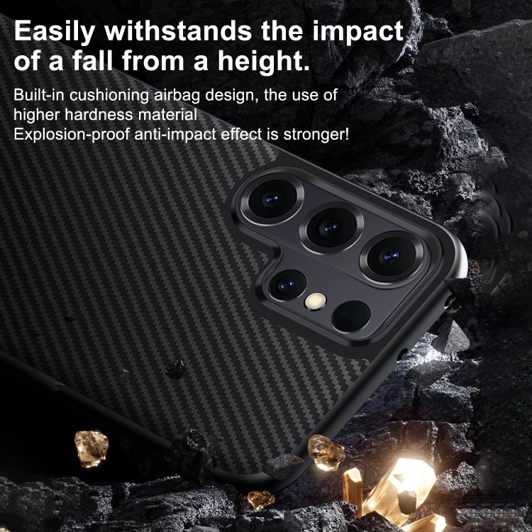 Custodia per telefono antiurto SULADA 600D in policarbonato con texture in Kevlar., For Samsung Galaxy S26+ 5G, For Samsung Galaxy S26 Ultra 5G, For Samsung Galaxy S26 5G