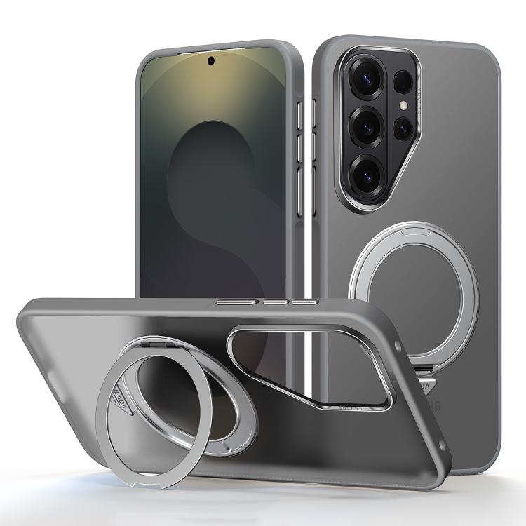 Custodia per telefono magnetica satinata SULADA con supporto girevole a 360 gradi., For Samsung Galaxy S26+ 5G, For Samsung Galaxy S26 Ultra 5G, For Samsung Galaxy S26 5G