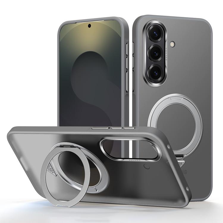 Custodia per telefono magnetica satinata SULADA con supporto girevole a 360 gradi., For Samsung Galaxy S26+ 5G, For Samsung Galaxy S26 Ultra 5G, For Samsung Galaxy S26 5G