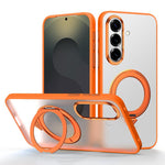Custodia per telefono magnetica satinata SULADA con supporto girevole a 360 gradi., For Samsung Galaxy S26+ 5G, For Samsung Galaxy S26 Ultra 5G, For Samsung Galaxy S26 5G