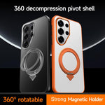 Custodia per telefono magnetica satinata SULADA con supporto girevole a 360 gradi., For Samsung Galaxy S26+ 5G, For Samsung Galaxy S26 Ultra 5G, For Samsung Galaxy S26 5G