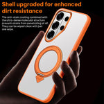 Custodia per telefono magnetica satinata SULADA con supporto girevole a 360 gradi., For Samsung Galaxy S26+ 5G, For Samsung Galaxy S26 Ultra 5G, For Samsung Galaxy S26 5G