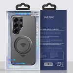 Custodia per telefono magnetica satinata SULADA con supporto girevole a 360 gradi., For Samsung Galaxy S26+ 5G, For Samsung Galaxy S26 Ultra 5G, For Samsung Galaxy S26 5G