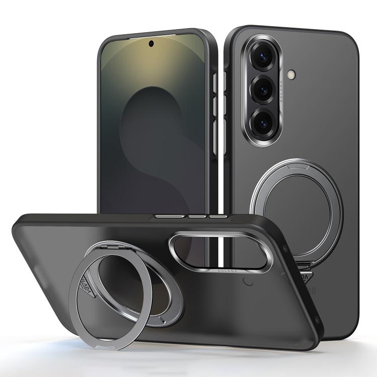 Custodia per telefono magnetica satinata SULADA con supporto girevole a 360 gradi., For Samsung Galaxy S26+ 5G, For Samsung Galaxy S26 Ultra 5G, For Samsung Galaxy S26 5G