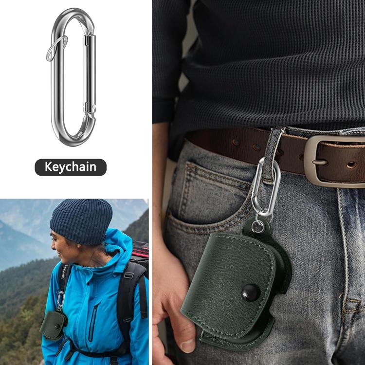 Custodia protettiva in pelle PU per AirPods Pro 3